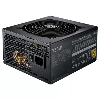 ספק כוח Cooler Master MWE 80 Plus Gold 750W V2 ATX 3.0 READY MPE-7501-AFAAG-3WO 80 Plus Gold