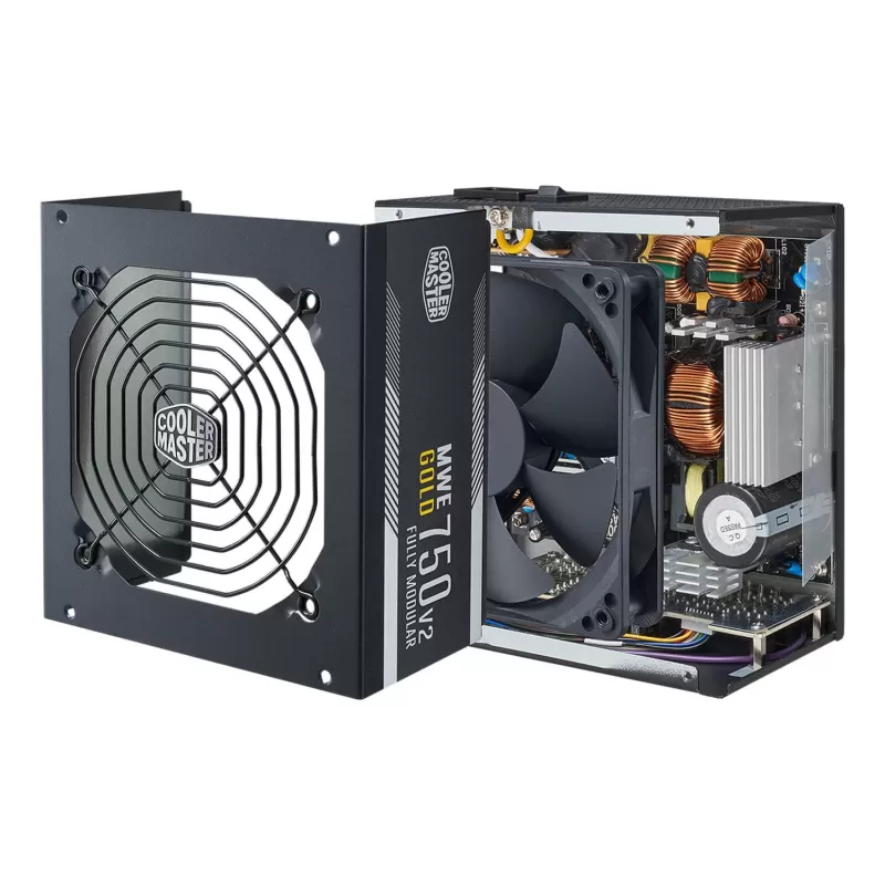 ספק כוח Cooler Master MWE 80 Plus Gold 750W V2 ATX 3.0 READY MPE-7501-AFAAG-3WO 80 Plus Gold