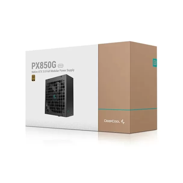 Блок Питания DEEPCOOL PX850G R-PX850G-FC0B-WO Полностью Модулярный 80 Plus Gold 850W ATX12V V3.0