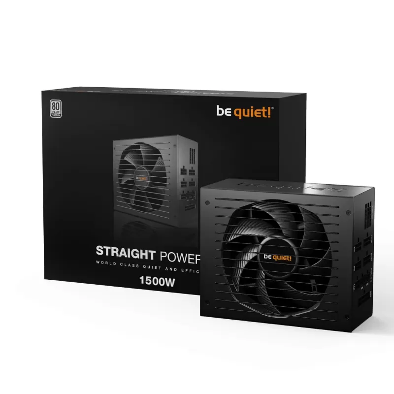 Power Supply be quiet! STRAIGHT POWER 12 Platinum 1500W BN340 Full Modular 80 Plus Platinum