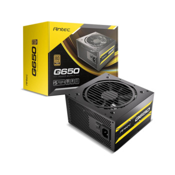 Блок Питания Antec PSU Atom G650 650W 80+ Gold Semi-Modular ATOM G650 80 Plus