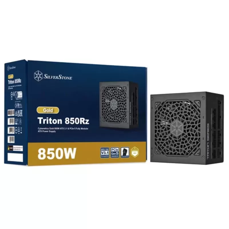 Power Supply SilverStone Triton 850Rz ATX3.1 SST-TR850R-GM 80 Plus Gold 850W