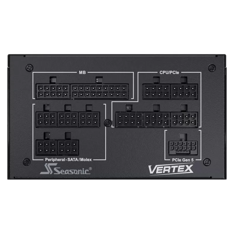 ספק כוח Seasonic Vertex PX-850 ATX 12851PXAFS 80 Plus Platinum 850W