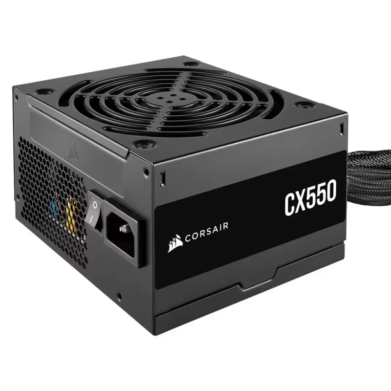 ספק כוח Corsair CX550 80 PLUS Bronze - 550W CP-9020277-NA 80 Plus Bronze