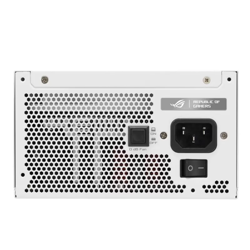 ספק כוח Asus ROG Strix 1000W Platinum White Edition לבן 90YE00W4-B0NA00 80 Plus Platinum