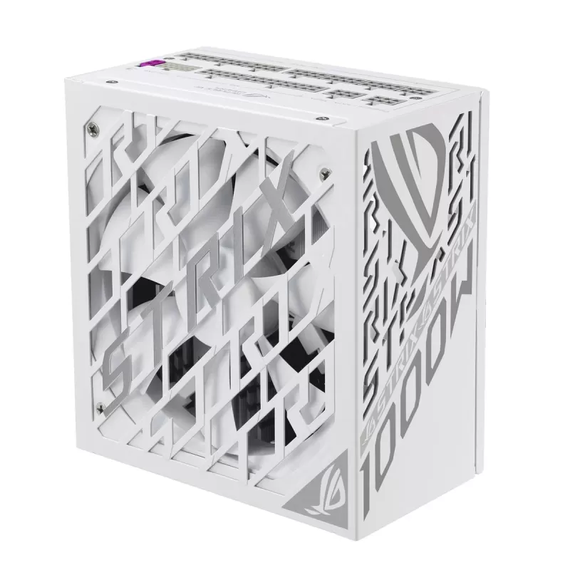 ספק כוח Asus ROG Strix 1000W Platinum White Edition לבן 90YE00W4-B0NA00 80 Plus Platinum