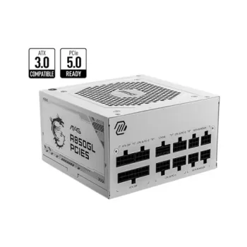 Блок Питания MSI MAG A850GL PCIE5 80+ Gold white 80 Plus Gold 850W Блок Питания MSI MAG A850GL PCIE5 80+ Gold white 80 Plus Gold 850W