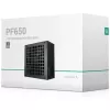Power Supply DEEPCOOL PF650 R-PF650D-HA0B-WO Non modular 80 Plus 650W Power Supply DEEPCOOL PF650 R-PF650D-HA0B-WO Non modular 80 Plus 650W