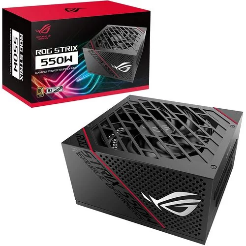 ספק כוח Asus ROG-STRIX-550G מודולרי מלא 80 Plus Gold 550W