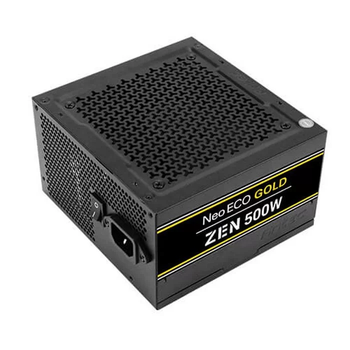 ספק כוח Antec NE500G Zen 0-761345-11677-0 לא מודולרי 80 Plus Gold 550W 12V:504W