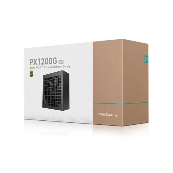 Блок Питания DEEPCOOL PX1200G R-PXC00G-FC0B-WO Полностью Модулярный 80 Plus Gold 1200W ATX 12V V3.0