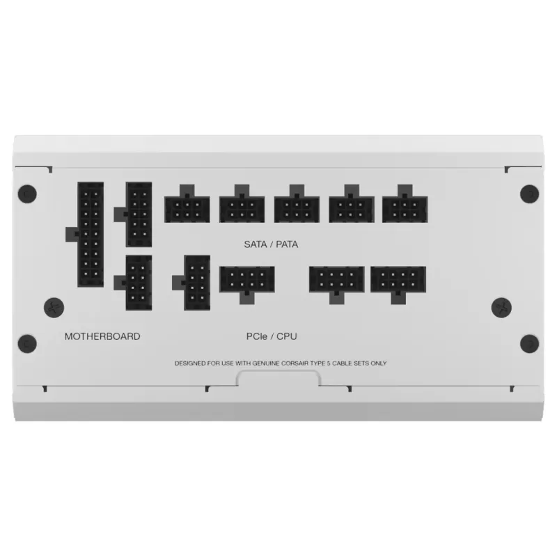 ספק כוח Corsair PSU 850W RM850x SHIFT 80+ Gold Fully Modular לבן CP-9020274-EU 80 Plus Gold