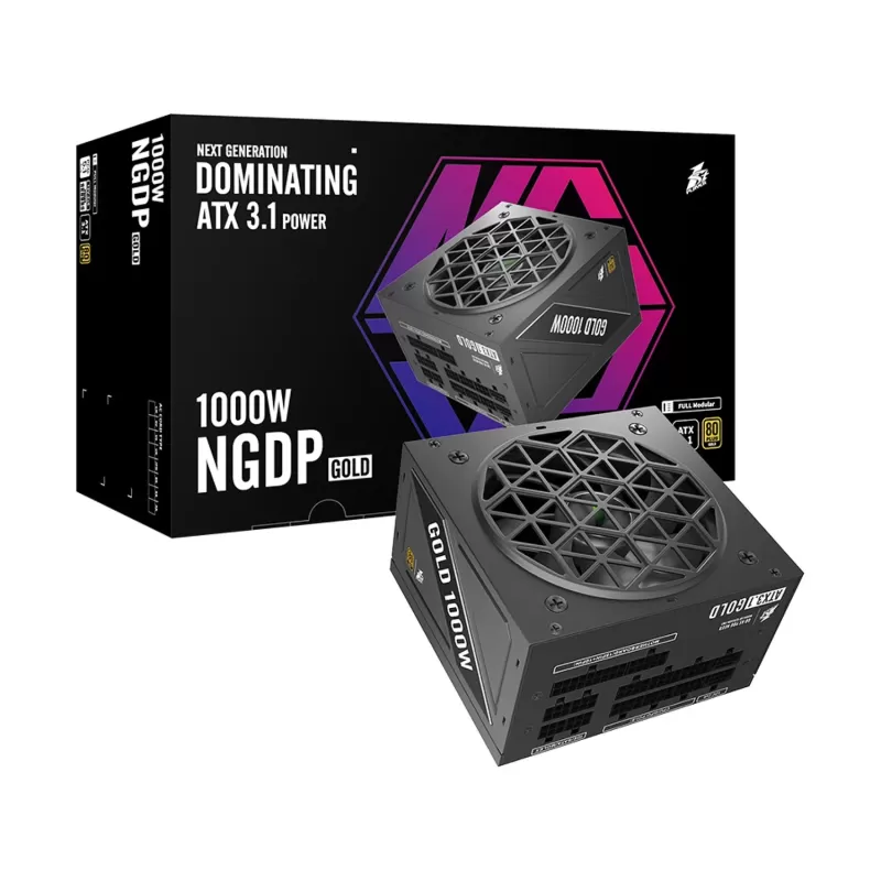 ספק כוח 1St Player NGDP 1000W ATX 3.1 80+ Gold HA-1000BA4 80 Plus Gold