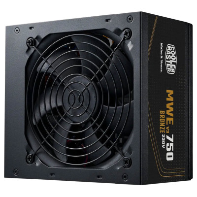 Power Supply Cooler Master 750W MWE V3 230V (ATX 3.1) Bronze MPE-7501-ACABW-3B Power Supply Cooler Master 750W MWE V3 230V (ATX 3.1) Bronze MPE-7501-ACABW-3B