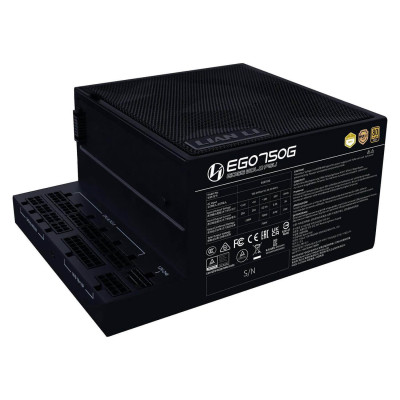 Power Supply LIAN-LI EDGE 750W Gold black EG0750G-B 80 Plus Gold Power Supply LIAN-LI EDGE 750W Gold black EG0750G-B 80 Plus Gold