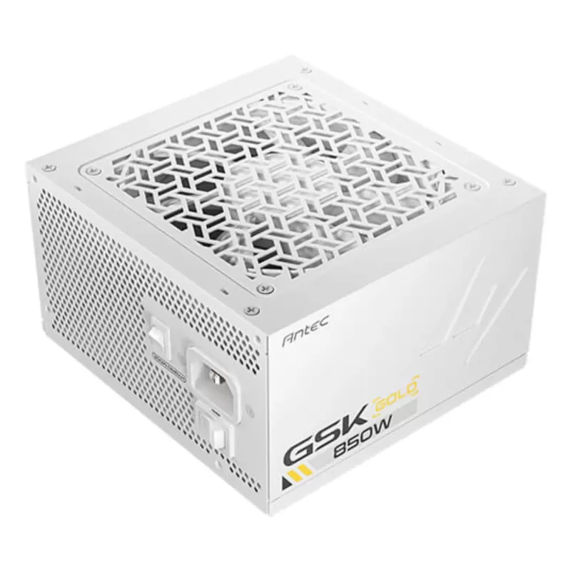 Power Supply Antec GSK 850W ATX3.1 80+ Gold Full Modular white 0-761345-20091-2 80 Plus Gold