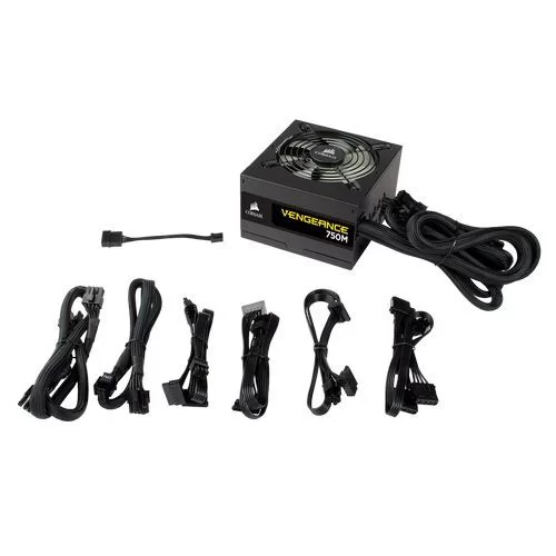 Блок Питания Corsair VENGEANCE Series 750M CP-9020176-EU Модулярный 80 Plus Silver 750W Блок Питания Corsair VENGEANCE Series 750M CP-9020176-EU Модулярный 80 Plus Silver 750W