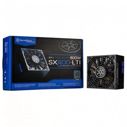 ספק כוח SilverStone SX800-LTI מודולרי 80 Plus Titanium 800W