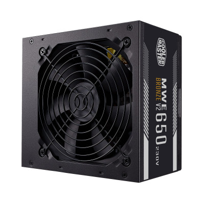 ספק כוח Cooler Master MWE V2 230V MPE-6501-ACABW-B לא מודולרי 80 PLUS Bronze..