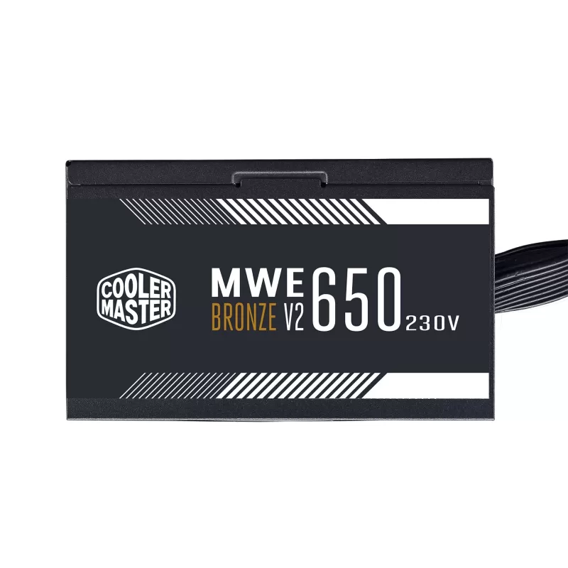 ספק כוח Cooler Master MWE V2 230V MPE-6501-ACABW-B לא מודולרי 80 Plus Bronze 650W