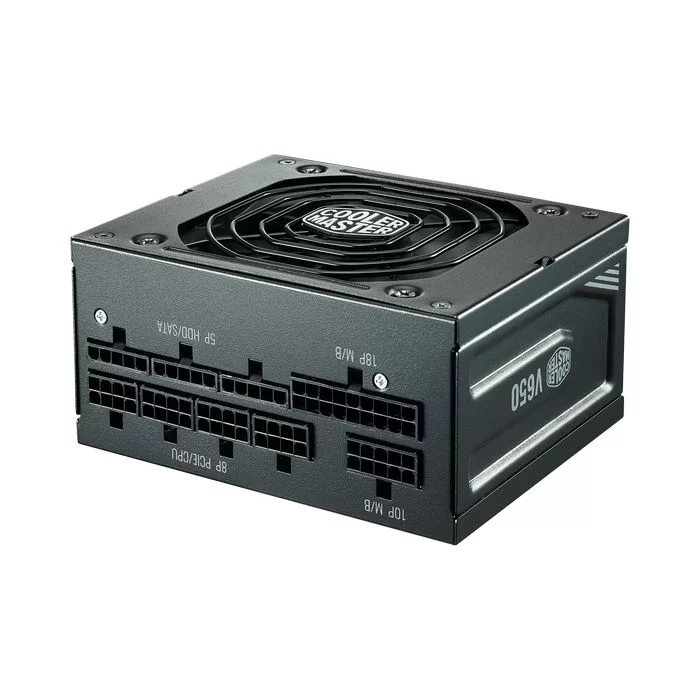 Power Supply Cooler Master V650 SFX MPY-6501-SFHAGV Full Modular 80 Plus Gold 650W 12V:649.2W Power Supply Cooler Master V650 SFX MPY-6501-SFHAGV Full Modular 80 Plus Gold 650W 12V:649.2W