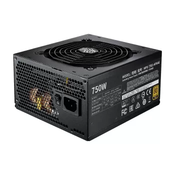 ספק כוח Cooler Master MWE 750 V2 MPE-7501-AFAAG מודולרי מלא 80 Plus Gold 12V:750W 
