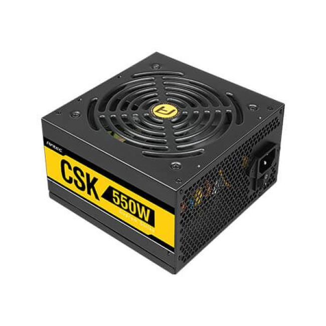 Power Supply Antec CUPRUM STRIKE CSK550 0-761345-11701-2 לא מודולרי 80 PLUS