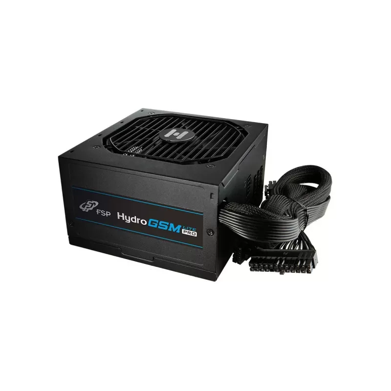 ספק כוח FSP Hydro GSM Lite PRO 650W HGS-650M מודולרי חלקי 80 Plus Gold 12V:650W ATX