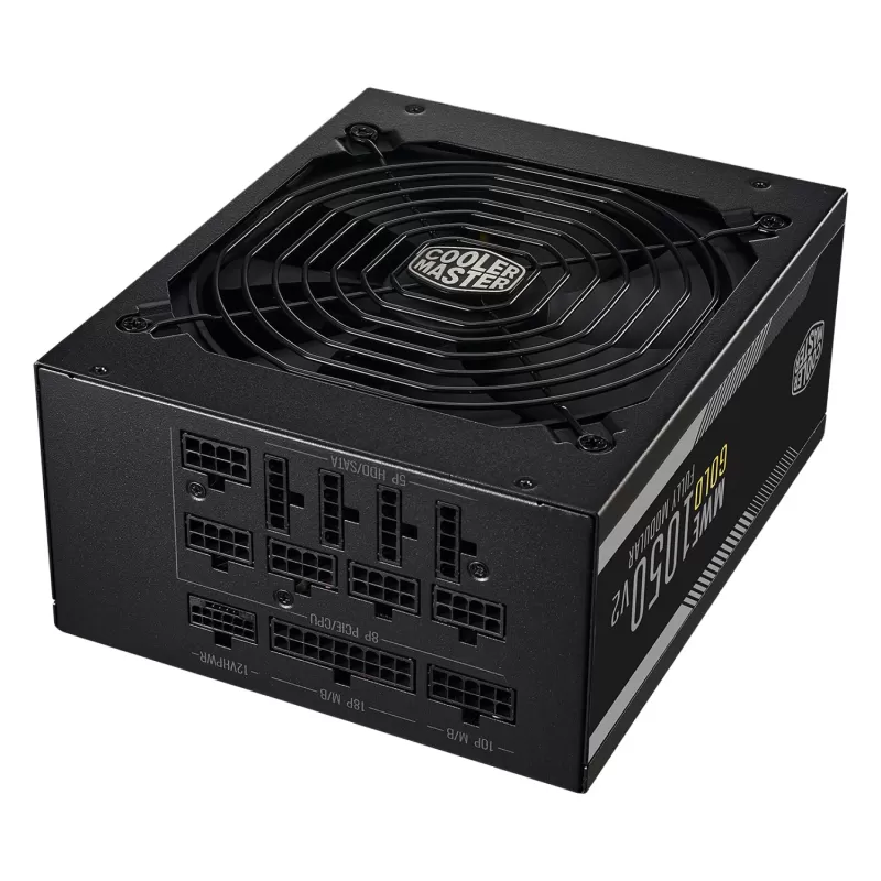ספק כוח Cooler Master MWE GOLD 1050 - V2 ATX 3.0 MPE-A501-AFCAG-3 מודולרי מלא 80 Plus Gold 12V:1050W ATX 12V 3.0
