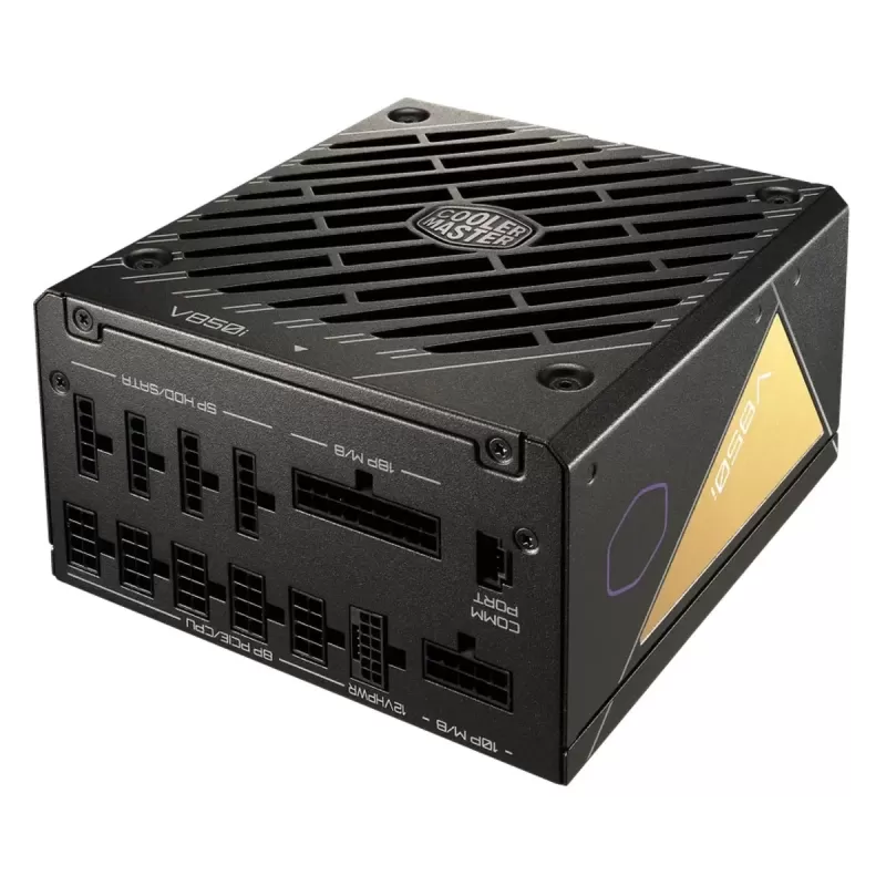 ספק כוח Cooler Master V850 GOLD I MULTI MPZ-8501-AFAG-BWO מודולרי מלא 80 Plus Gold 850W 12V:849.6W ATX 12V 3.0