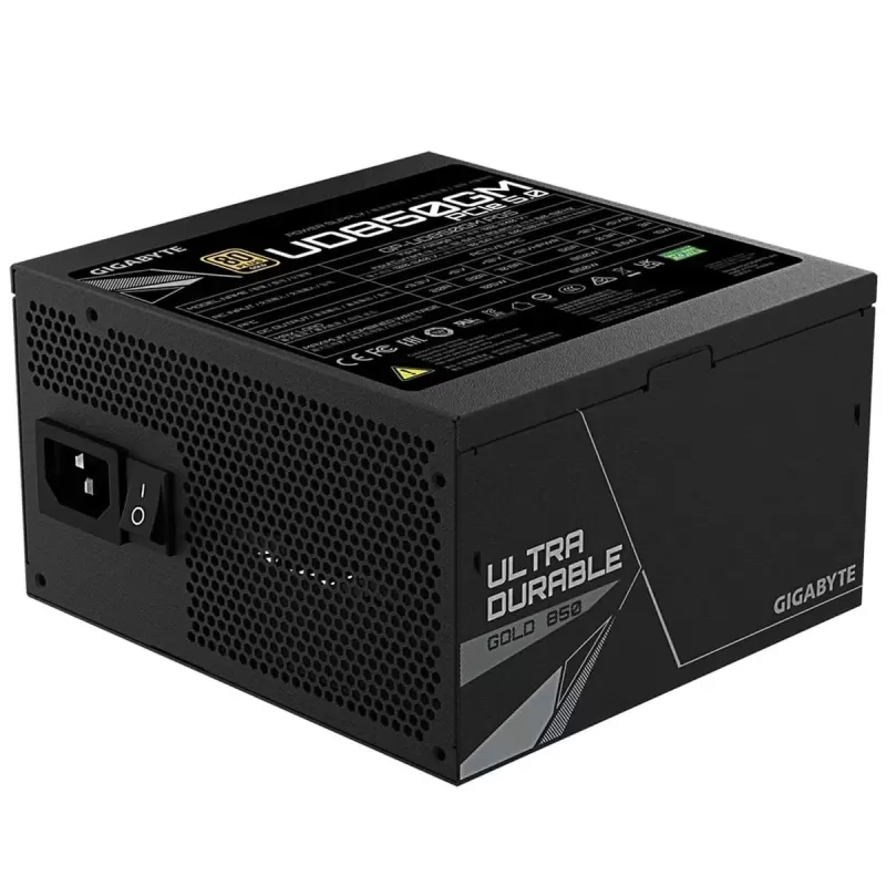 Power Supply Gigabyte UD850GM PG5 GP-UD850GM-PG5 Full Modular 80 Plus Gold 850W - official importer