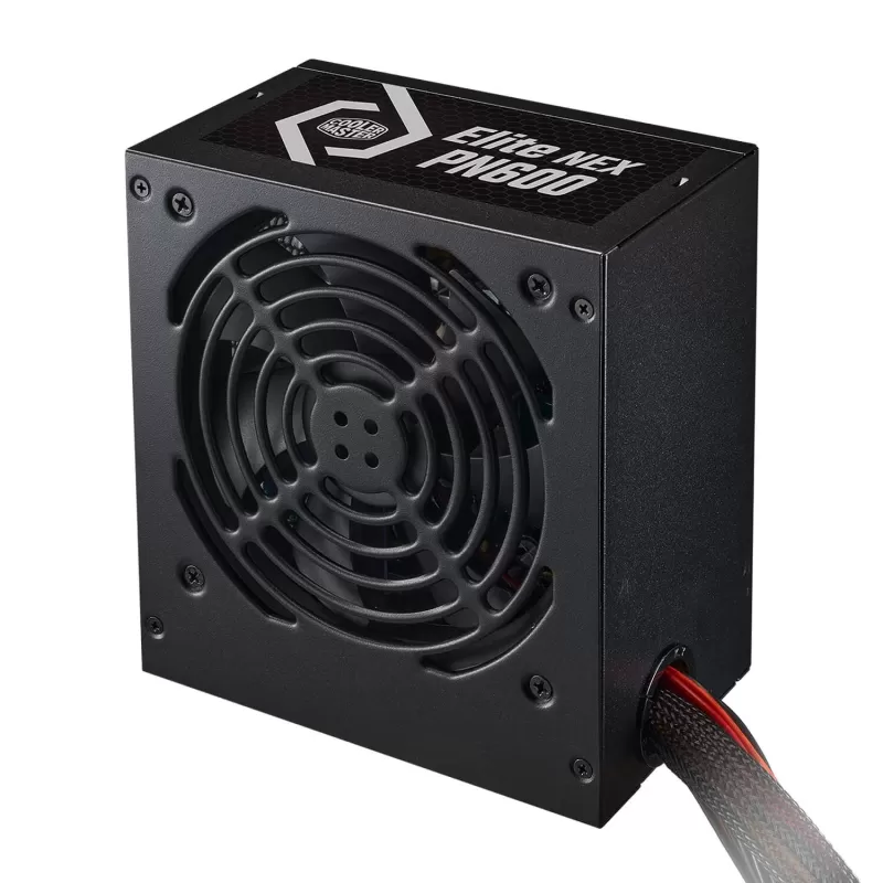 ספק כוח Cooler Master ELITE NEX PN600 230V Peak MPW-6001-ACBK-PWO לא מודולרי ללא 600W ספק כוח Cooler Master ELITE NEX PN600 230V Peak MPW-6001-ACBK-PWO לא מודולרי ללא 600W