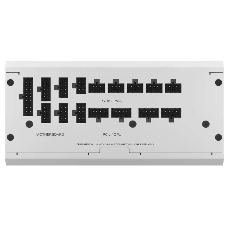 ספק כוח Corsair PSU 1200W RM1200x SHIFT 80+ Gold FullyModular לבן CP-9020276-EU 80 Plus Gold ספק כוח Corsair PSU 1200W RM1200x SHIFT 80+ Gold FullyModular לבן CP-9020276-EU 80 Plus Gold