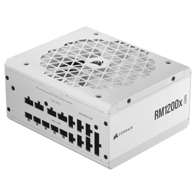 ספק כוח Corsair PSU 1200W RM1200x SHIFT 80+ Gold FullyModular לבן CP-9020276-EU 80 Plus Gold ספק כוח Corsair PSU 1200W RM1200x SHIFT 80+ Gold FullyModular לבן CP-9020276-EU 80 Plus Gold