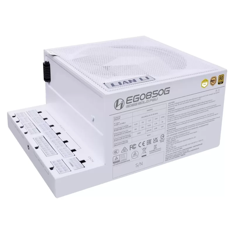 Блок Питания LIAN-LI EDGE 850W Gold white EG0850G-W 80 Plus Gold