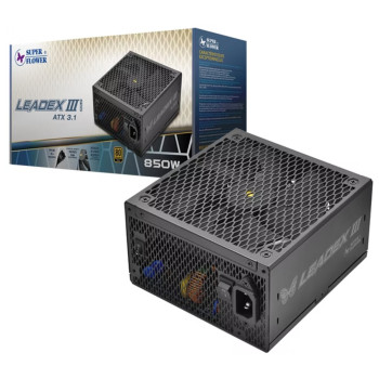 Блок Питания Super Flower Leadex III 850W ATX3.1 Gold SF-850F14GE 80 Plus Gold, צור קשר לבדיקת מלאי