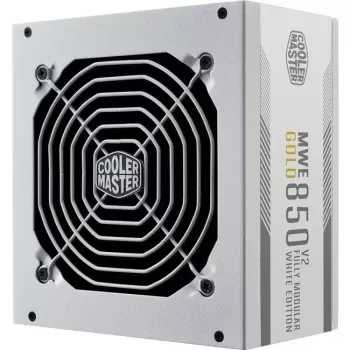 ספק כוח Cooler Master MWE Gold 850 V2 ATX 3.1 לבן MPE-8501-AFAAG-3EGWO 80 Plus Gold 850W