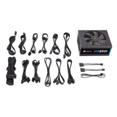 Power Supply Corsair HX850I CC-9020073-EU מודולרי 80 PLUS Platinum 850W Power Supply Corsair HX850I CC-9020073-EU מודולרי 80 PLUS Platinum 850W