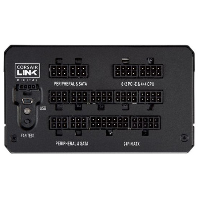 Power Supply Corsair HX850I CC-9020073-EU מודולרי 80 PLUS Platinum 850W Power Supply Corsair HX850I CC-9020073-EU מודולרי 80 PLUS Platinum 850W