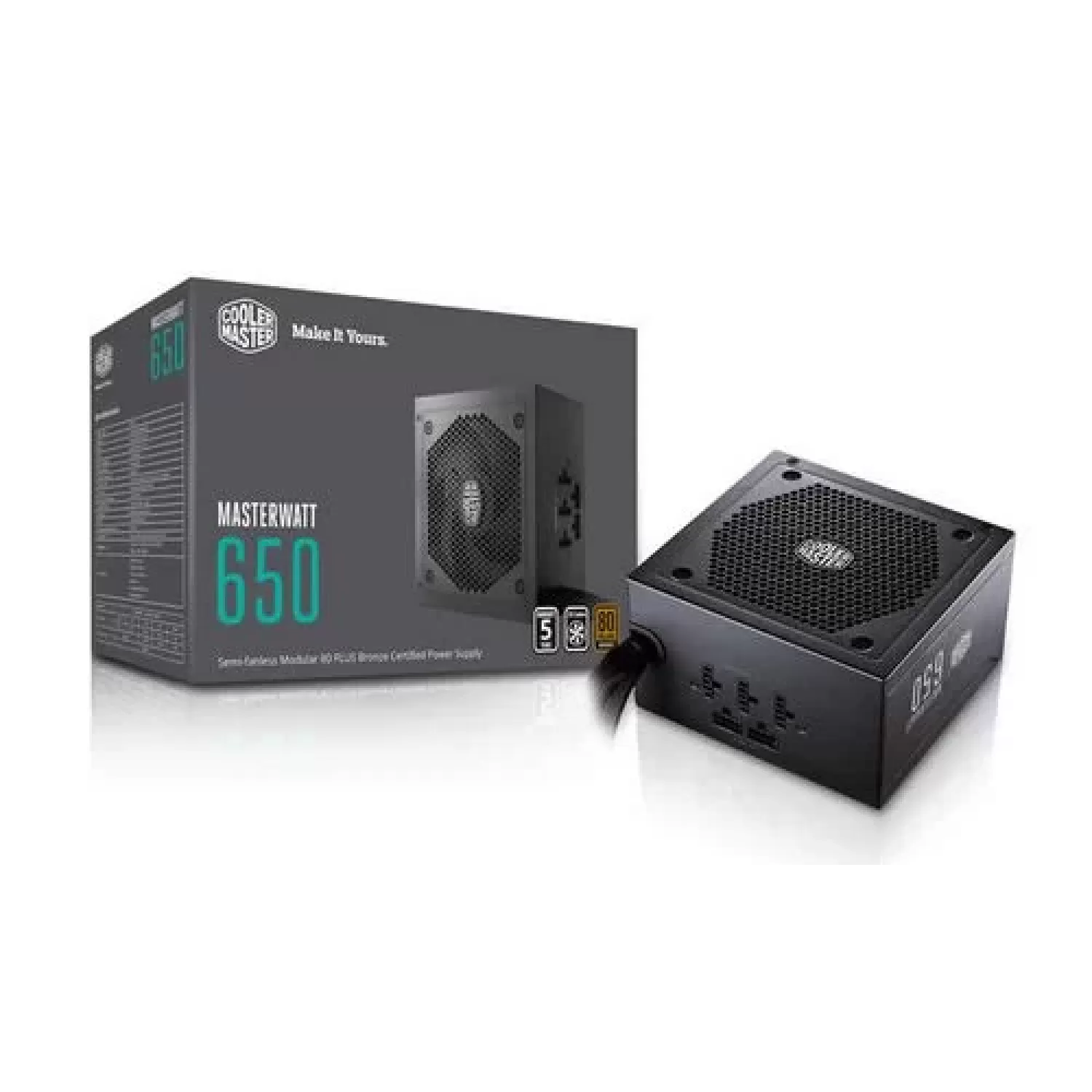 Блок Питания Cooler Master MASTERWATT 650 MPX-6501-AMAAB-EU Модулярный 80 Plus Bronze 650W