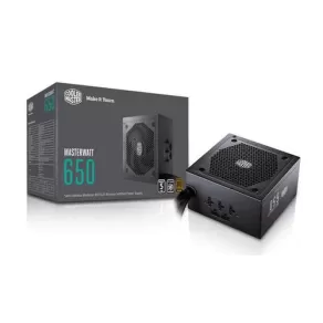 ספק כוח Cooler Master MASTERWATT 650 MPX-6501-AMAAB-EU מודולרי 80 Plus Bronze 650W