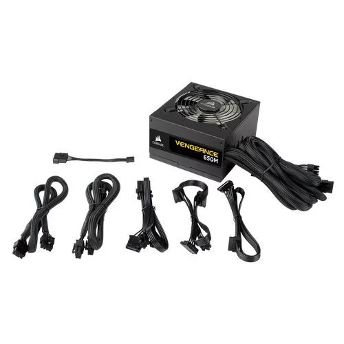 Блок Питания Corsair VENGEANCE Series 650M CP-9020175-EU Модулярный 80 Plus Silver 650W Блок Питания Corsair VENGEANCE Series 650M CP-9020175-EU Модулярный 80 Plus Silver 650W