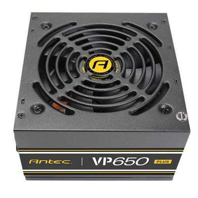 Блок Питания Antec VP650 PLUS 0-761345-11662-6 לא מודולרי 80 Plus 650W 12V:600W Блок Питания Antec VP650 PLUS 0-761345-11662-6 לא מודולרי 80 Plus 650W 12V:600W