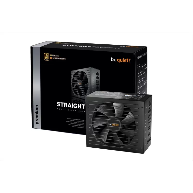Power Supply be quiet! STRAIGHT POWER 11 BN282 Full Modular 80 Plus Gold 650W 12V:649.2W