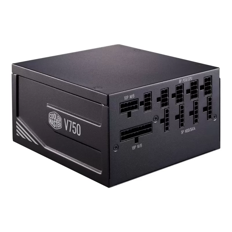 Блок Питания Cooler Master V750 V2 MPY-750V-AFBAG Полностью Модулярный 80 Plus Gold 12V:750W 