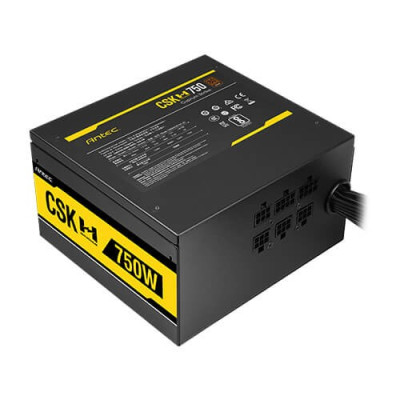 Power Supply Antec CUPRUM STRIKE CSK750H 0-761345-11766-1 מודולרי חלקי 80 PLUS Power Supply Antec CUPRUM STRIKE CSK750H 0-761345-11766-1 מודולרי חלקי 80 PLUS