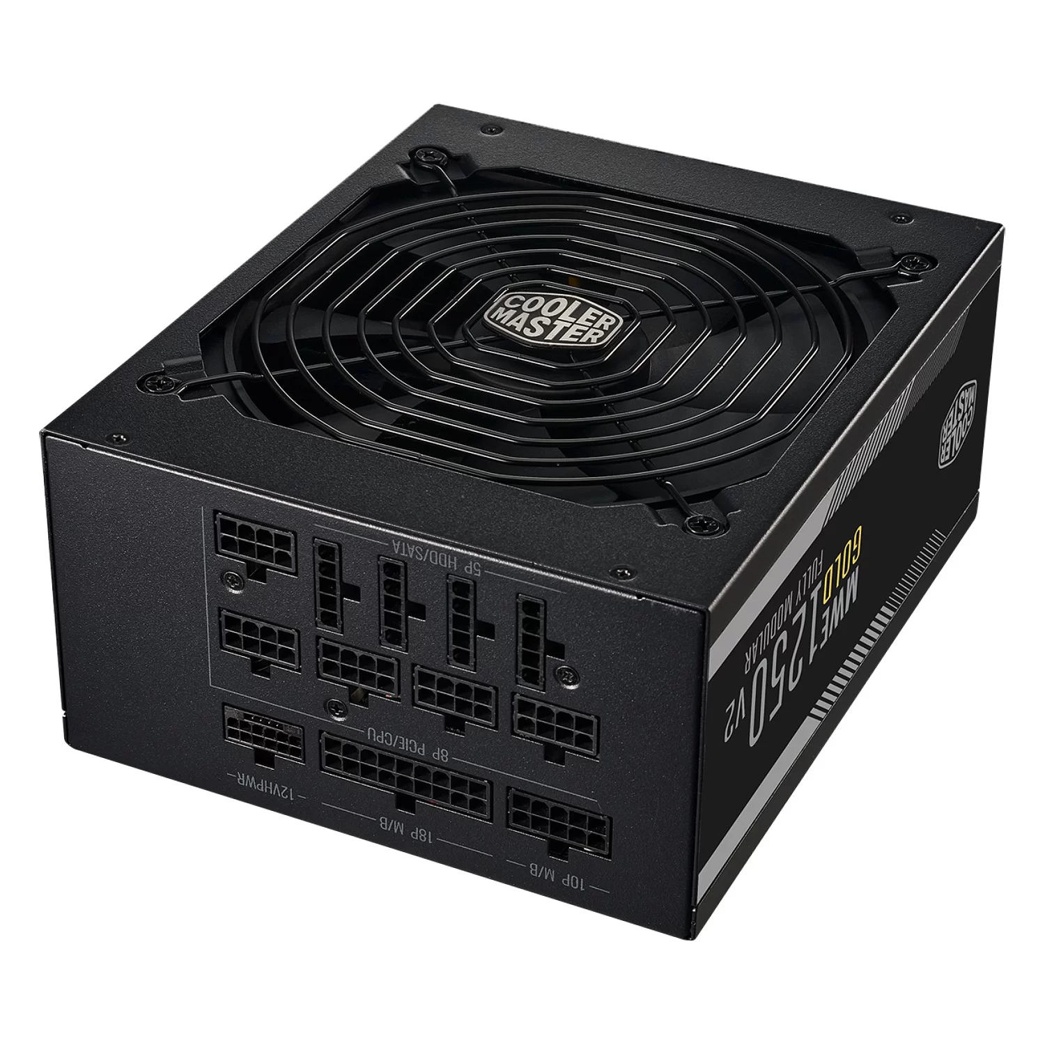 Блок Питания Cooler Master MWE GOLD 1250 - V2 FULL MODULAR MPE-C501-AFCAG-3WO Полностью Модулярный 80 Plus Gold 1250W 12V:1248W