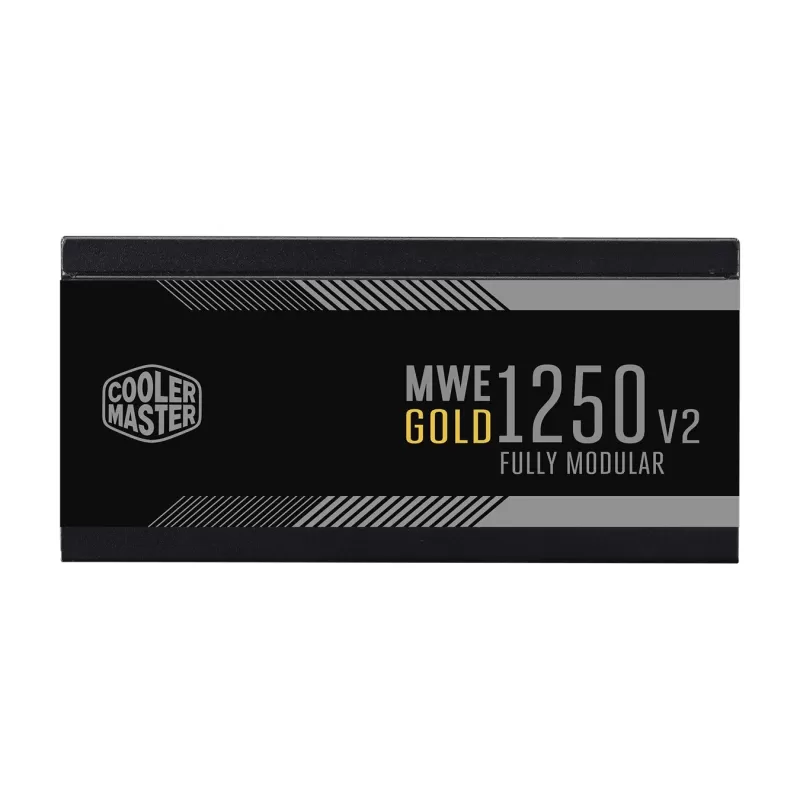 ספק כוח Cooler Master MWE GOLD 1250 - V2 FULL MODULAR MPE-C501-AFCAG-3WO מודולרי מלא 80 Plus Gold 1250W 12V:1248W