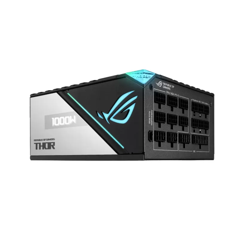 ספק כוח Asus ROG Thor 1000W Platinum II 90YE00L4-B0WA00 מודולרי מלא 80 Plus Platinum
