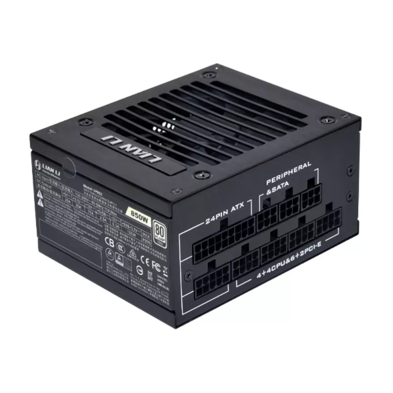 Блок Питания LIAN-LI SP850 850W Gold 80+ Fully Modular (12VHPWR) black SP850B Полностью Модулярный 80 Plus Gold
